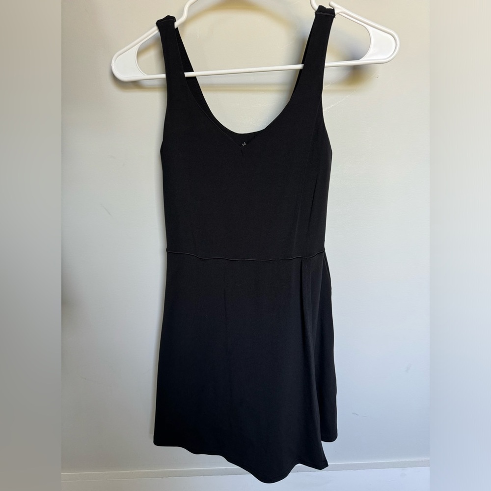Aerie offline brand size small black low key dress with shorts